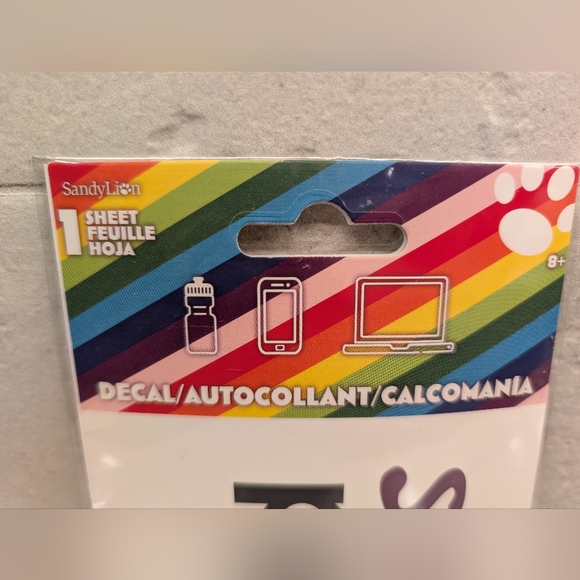 Vinyl Decal - Bee Kind Always - NWT - Colorful 2.5x3.35 Inches - Picture 4 of 8